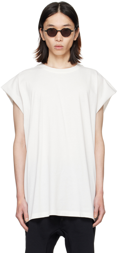 Thom Krom Off-white M Ts 787 T-shirt In Neutrals