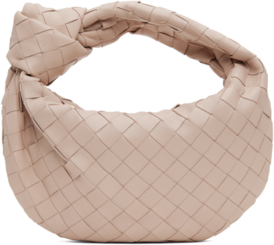Bottega Veneta Womens Jodie Mini Leather Top-handle Bag Ecru-gold In Neutral
