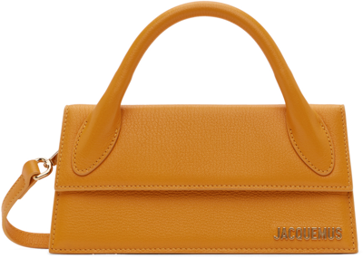 Jacquemus Orange 'le Chiquito Long' Bag In 780 Dark Orange