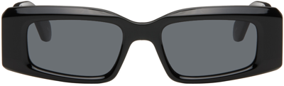 Alaïa Black Rectangular Sunglasses