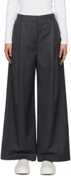 Camilla And Marc Gray Atlanta Trousers In D00 Grey Marle