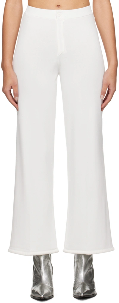 Simonmiller White Jabber Trousers In 10608 Macadamia