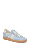 Dolce Vita Notice Wide Sneakers Blue Suede In Blue