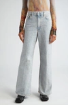 ACNE STUDIOS MONOGRAM HIGH WAIST RELAXED FIT JEANS