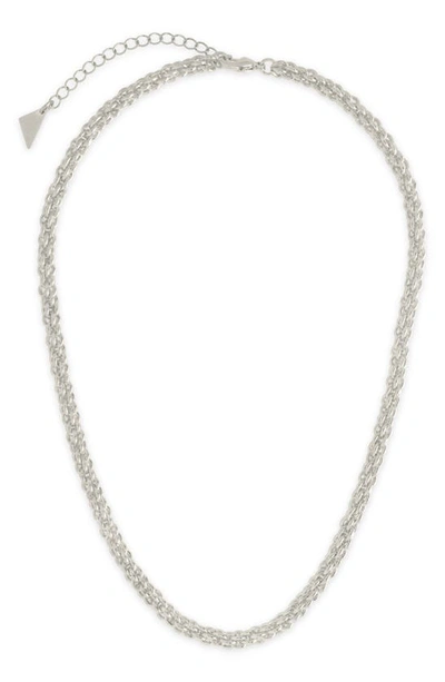 Sterling Forever Yara Chain In Silver
