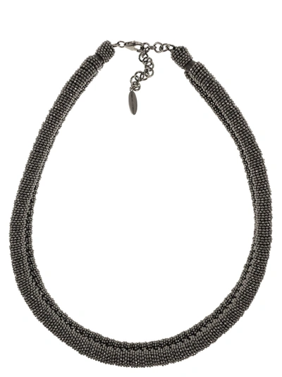 Brunello Cucinelli Necklace In Jewellery In Black