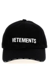 VETEMENTS VETEMENTS LOGO CAP