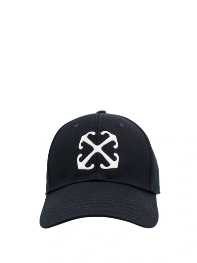 Off-white Hat In Black White