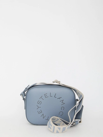 Stella Mccartney Mini Camera Bag In Blue