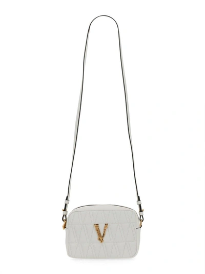 Versace Virtus Quilted Crossbody Bag In Default Title