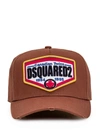 DSQUARED2 DSQUARED2 BASEBALL CAP WITH PATCH