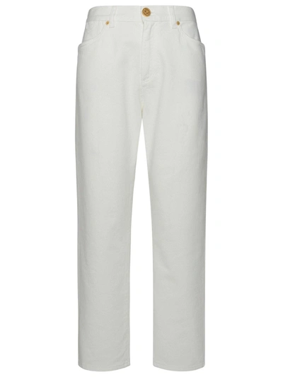 Balmain Classic Jeans In White