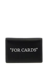 OFF-WHITE OFF-WHITE QUOTE BOOKISH CARD HOLDER