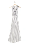 GO COUTURE GO COUTURE STRIPE MAXI DRESS