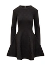 Givenchy Mini Dress With 4g Jacquard In Black