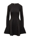 Givenchy 4g Jacquard Mini Dress In Black