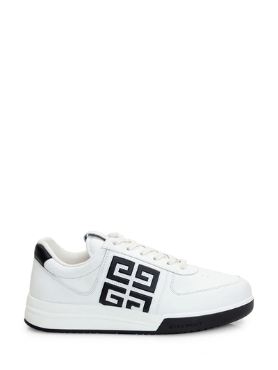 Givenchy G4 Leather Low-top Sneakers In Black White