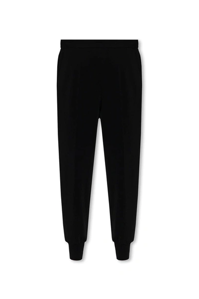 Stella Mccartney Pleated Front Trousers In Black
