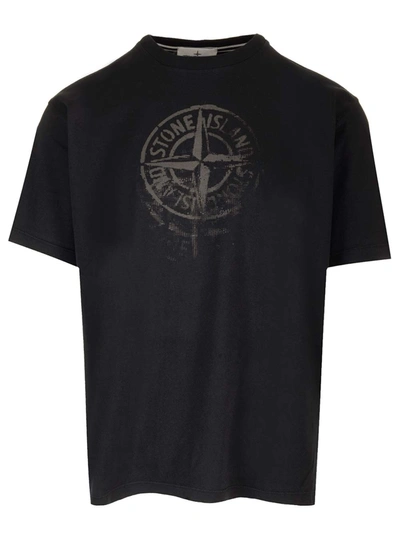 Stone Island Black T-shirt
