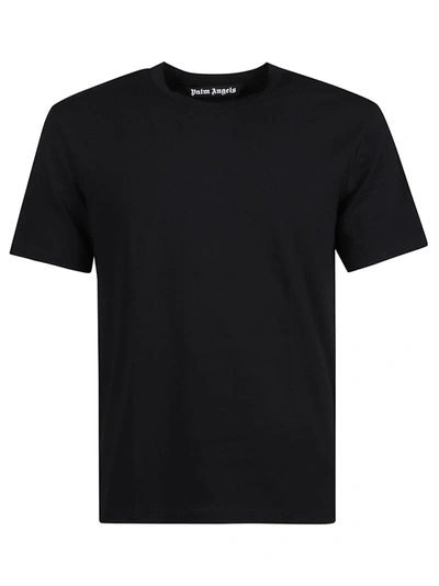 Palm Angels Essential Tripack T-shirt In Black