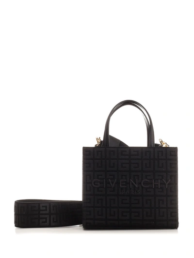 Givenchy Mini G-tote Handbag In Black