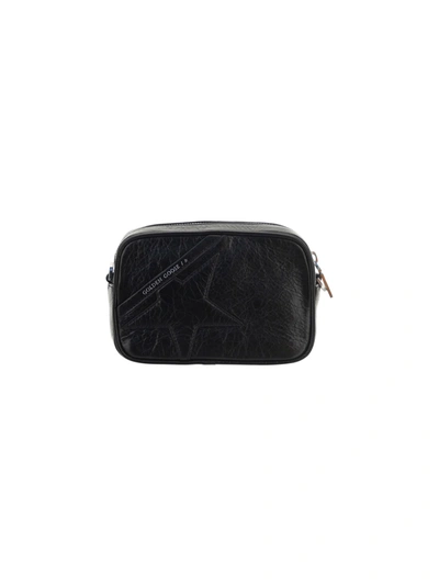 Golden Goose Mini Star Shoulder Bag In Black