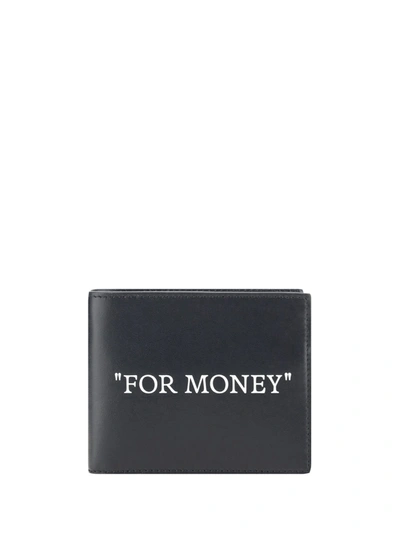 Off-white Wallet In Black White