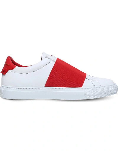 Givenchy 低帮运动鞋  Urban Street  小牛皮 红色 白色 In White/red