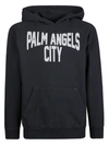 PALM ANGELS PALM ANGELS PA CITY WASHED HOODIE