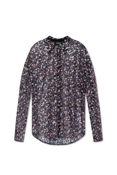 Dsquared2 Sequin Embellished Evening Shirt In Default Title