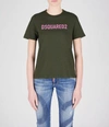 Dsquared2 T-shirts In Military Green