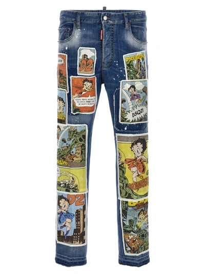Dsquared2 642 Jeans In Multicolor
