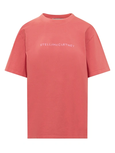 Stella Mccartney T-shirt In Raspberry