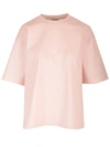 BURBERRY BURBERRY DOUBLE LAYER JERSEY T-SHIRT