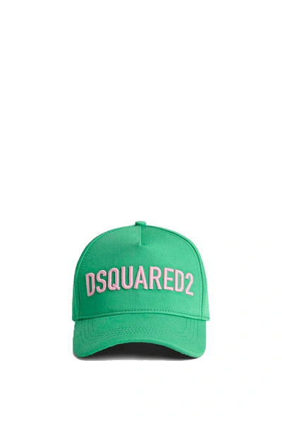 Dsquared2 Baseball Hat In Verde