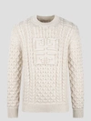 GIVENCHY GIVENCHY 4G CABLE-KNIT SWEATER