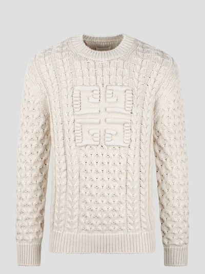GIVENCHY GIVENCHY 4G CABLE-KNIT SWEATER