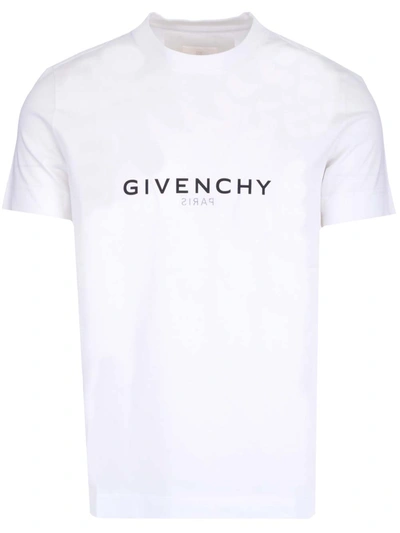 Givenchy Cotton Crew-neck T-shirt In White