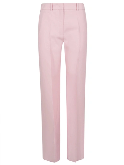 Valentino Crepe Couture High Waist Trousers In Zks Taffy