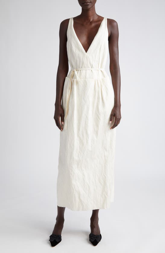 Altuzarra Parolini strapless midi dress - White