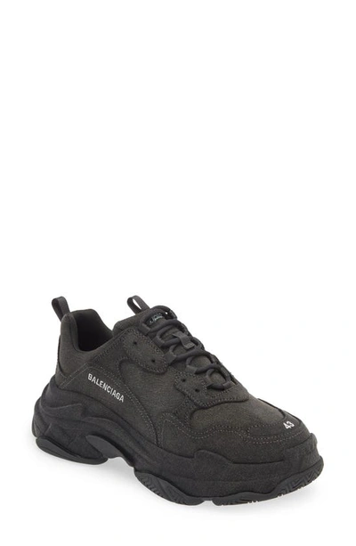 Balenciaga Triple S Sneakers In Black