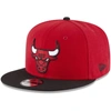 New Era 9fifty Bulls-logo Two-tone Cap In Red