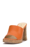 JESSICA SIMPSON KASHET PLATFORM SLIDE SANDAL