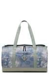 HERSCHEL SUPPLY CO HERITAGE WATER RESISTANT RECYCLED POLYESTER DUFFLE BAG