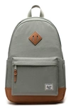 HERSCHEL SUPPLY CO HERITAGE RECYCLED POLYESTER BACKPACK