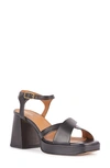 GEOX SOLEDEA ANKLE STRAP PLATFORM SANDAL