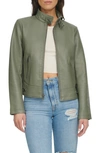 LEVI'S FAUX LEATHER RACER JACKET