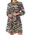Marie Oliver Catie Mini Dress In Prism In Multi
