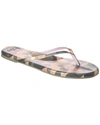 Solei Sea Women's Indie Sandals In Camo Metallic Gold & Lilac In Gold