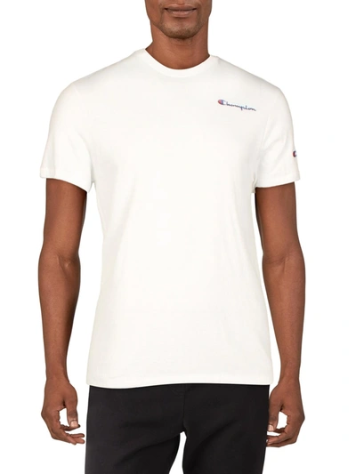 Champion Mens Slim Fit Activewear Shirts & Tops In White